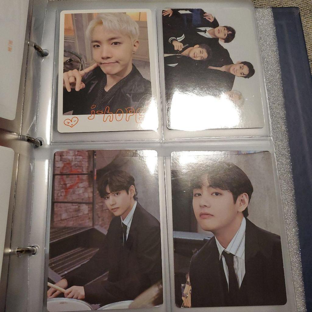 [USED] BTS Official PTD Binder with 11 mini photos