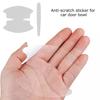 SEAMETAL 8PCS Universal Car Door Handle Bowl Scratch Protective Stickers Transparent Car Handle Anti-collision Protection Strip
