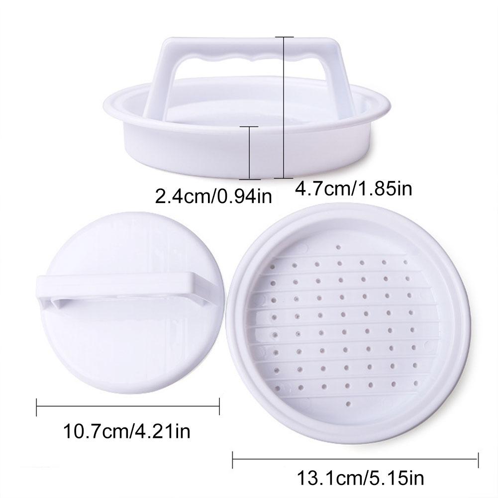 Burger Press Hamburger Press Grilling Accessory Meat Grill BBQ Burger Maker Mould Hamburger Patty Maker for Outdoor BBQ