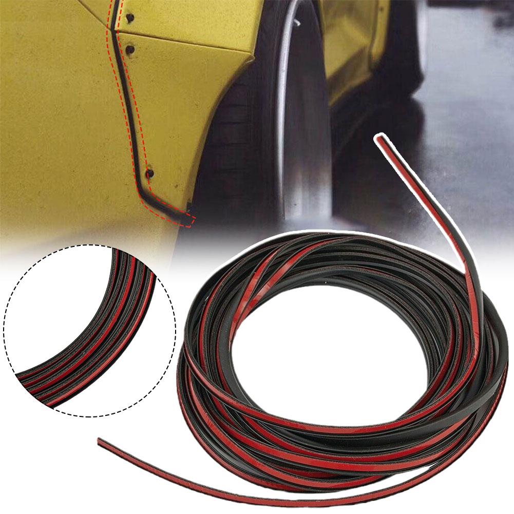 5m Rubber Car Seals Edge Sealing Strips Seal Strip Trim For Car Front Rear Bumper Side Skirt Weatherstrip Rubber Window Sea B3S2