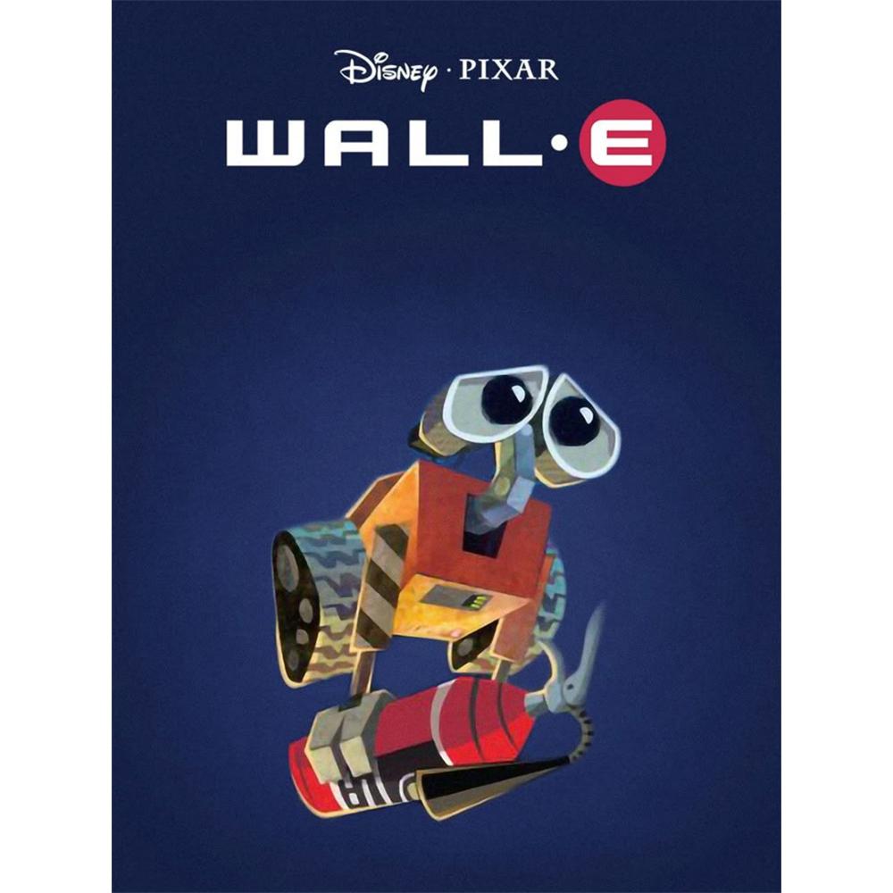 

Disney Diamond Painting Cartoon WallE Illustration Handmade DIY Cross Stitch 5D Full Diamond Mosaic Home Room Decoration Round 20x30cm