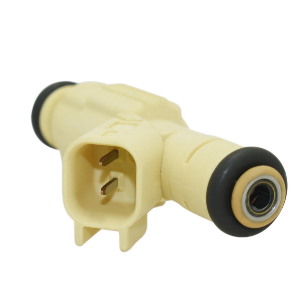 Fuel Injector No.3033722/XS2E-9F593-A5A Fuel Injection Nozzle for Ford Explorer 99-01 5.5L for Mercury Mountaineer 99-01 5.0L Yellow Set