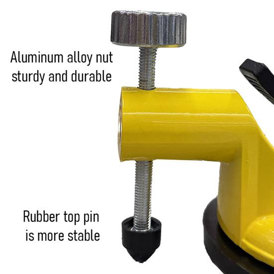 Suction Cup Level Adjustable Screw Scale Knob Tile Leveling Tool Height Adjustment Large-Diameter Easy One-Button Release Anti-slip Tile