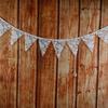 OEING Floral Lace Bunting Flag
