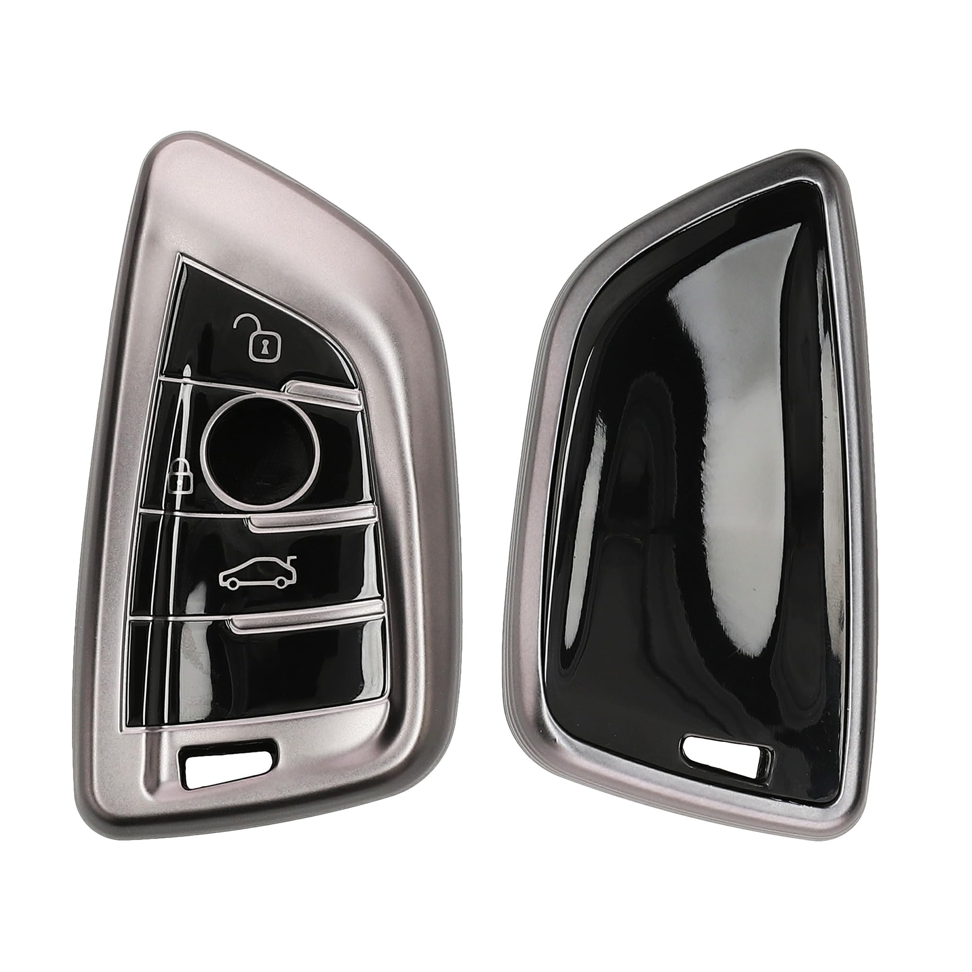 kwmobile BMW 3-Button Car Key Smart Key Compatible Key Case чёрный
