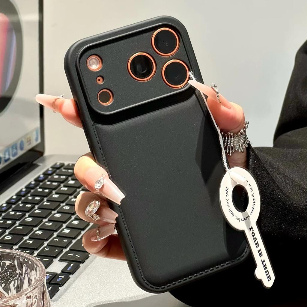 Autumn and winter high value drum bag for Apple 16/17 mobile phone case iPhone 15 candy air cushion 14 fine hole all-inclusive