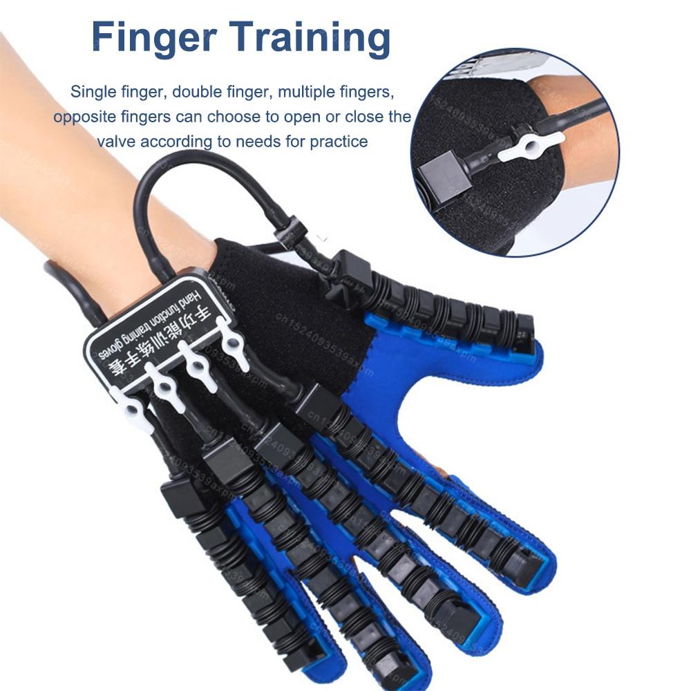 Finger Rehabilitation Exerciser Robot Gloves Stroke Hemiplegia Cerebral Infarction Training Equipment Therapy