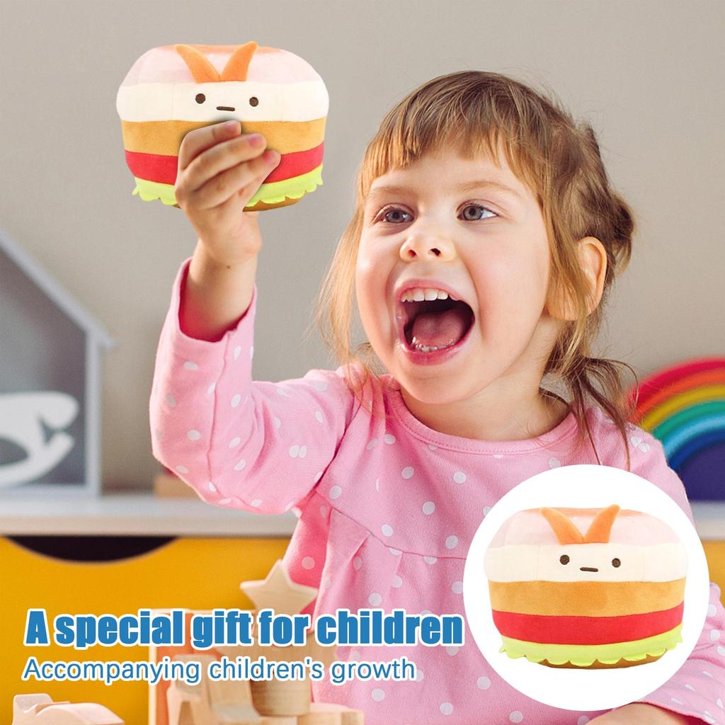 Cartoon Burger Toy Usa Chigi Chef Star Pijie Pig Plush Doll Decoration