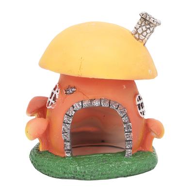 Aquarium Mushroom Castle Ornament Simulation Resin Hand Crafted Fish Tank Landscape Decoration for