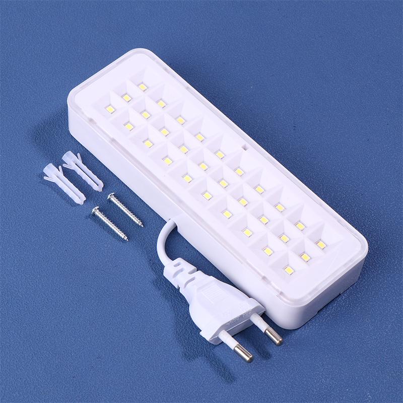 30 Led Beads Emergency Evacuation Light Fire Fighting Lamp Wall-Mounted Smart Led Bulb Dimmable Power Failure Emergency Lighting