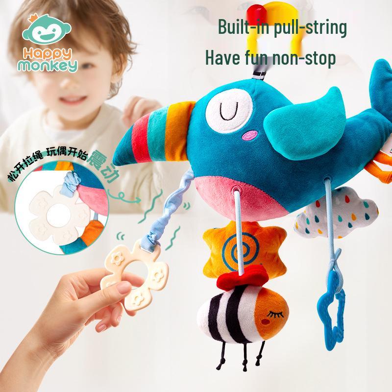 Infant Stroller & Crib Hanging Toy for Head-Lifting Practice (0-1 Year)