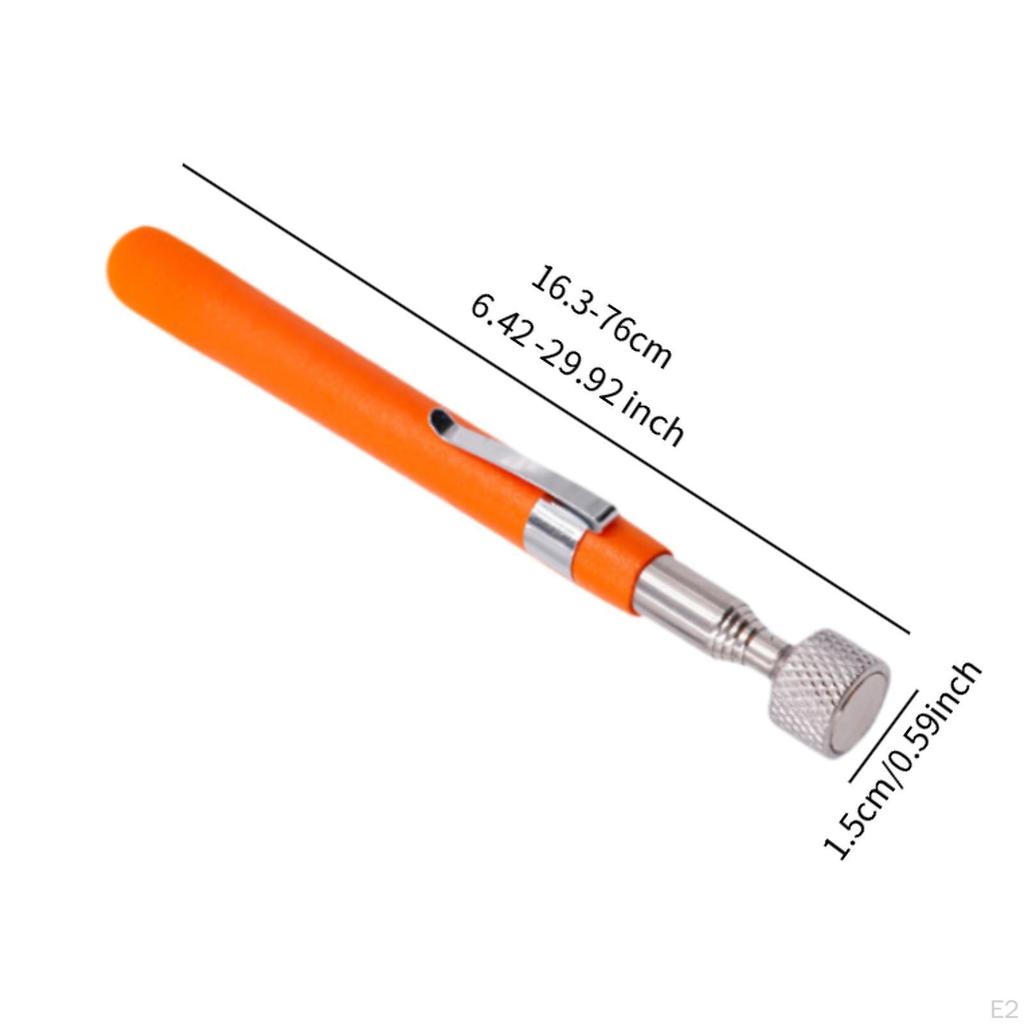 Adjustable Pen Pickup Tool for Car Maintenance and Household Areas