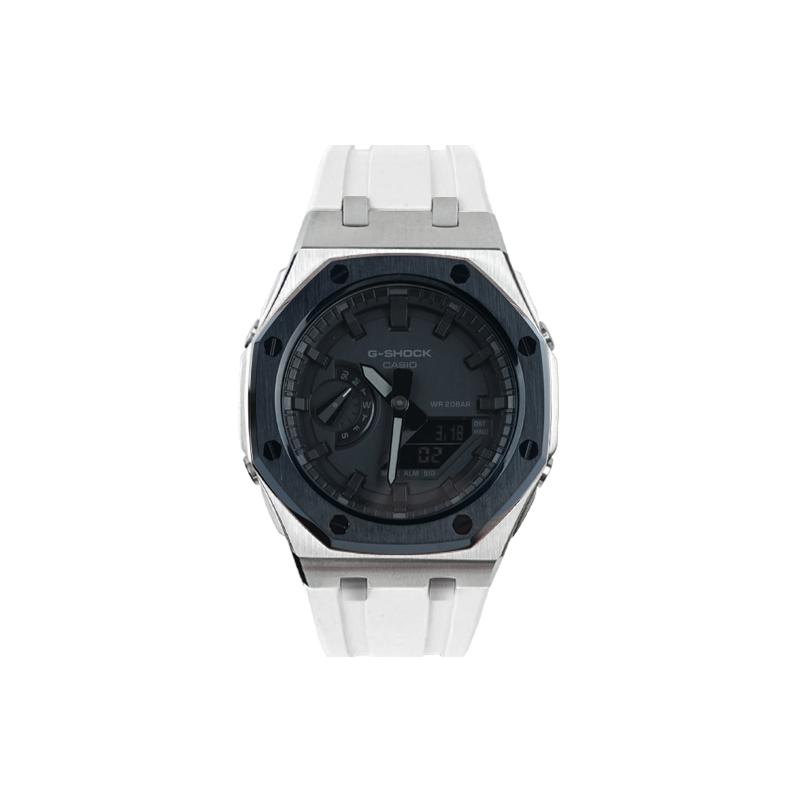CASIO Custom Collection Quartz Movement Watch Unisex Black Dial GA-2100-1A1(Watch1- -)