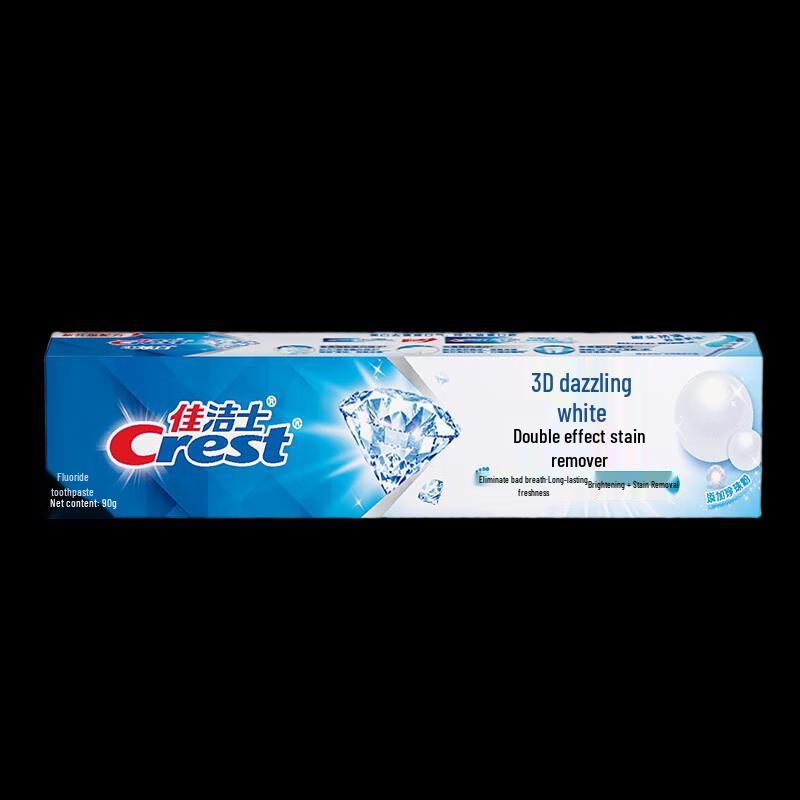 

Crest 3D White Dual-Action Stain Removal Toothpaste
