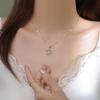 Pentagram Pendant Necklace Star Necklace Jewelry Hollow Out Star Choker Alloy Material Party Jewelry for Women Girl Gift