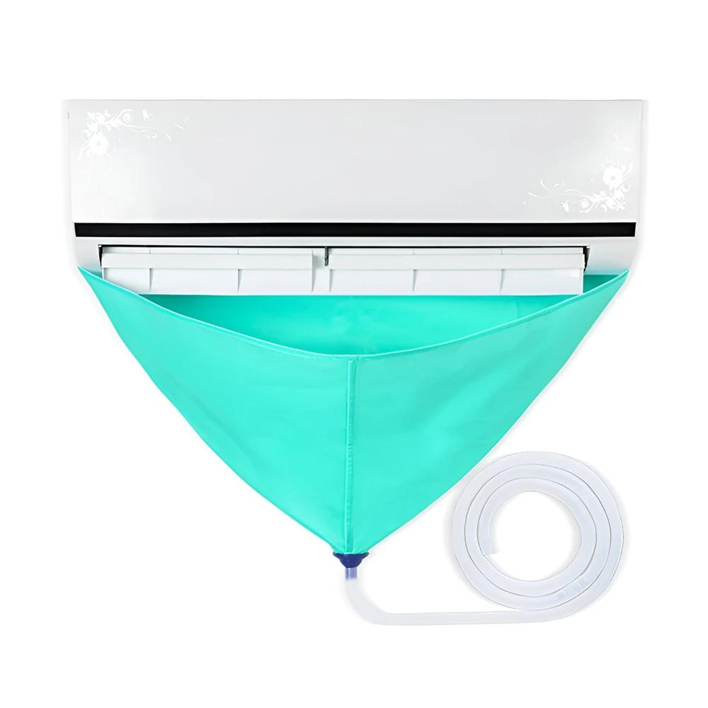 

1/6/8 шт. Комплект мешков для чистки кондиционера, герметичный чехол для кондиционера с трубой для слива воды, полный набор инструментов для удаления пыли