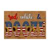Independence Day Door Mats Bathroom Bedroom Living Room Floor Mats Household Non- Carpet
