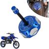 Dirt Bike Gas Cap,Motorcycle Gas Fuel Tank Cap with Breather Valve Universal CNC for SSR Apollo TAO TAO SDG YZ TTR 50cc - 150cc CRF XR RM KX KLX Dirt
