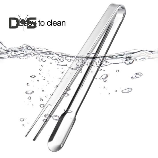 Nerezové kleště na jídlo Žáruvzdorné multifunkční kleště na vaření v japonském stylu Grilovací spona na grilování smažené ryby