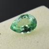 Natural Sapphire 7.35 Ct Bluish Green Pear Stunning Certified Loose Gemstone