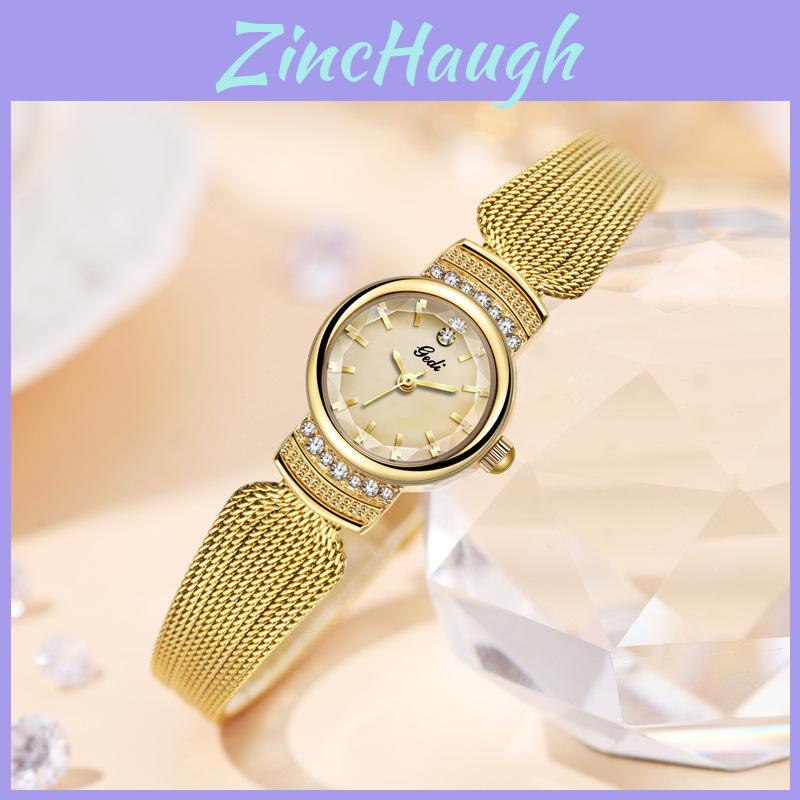Gedi Womens 30m Waterresistant Alloy Case Quartz Wristwatch With Decorative Design