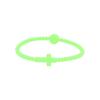 Children's Silicone Cross Thin Macaron Color Wristband Bracelet