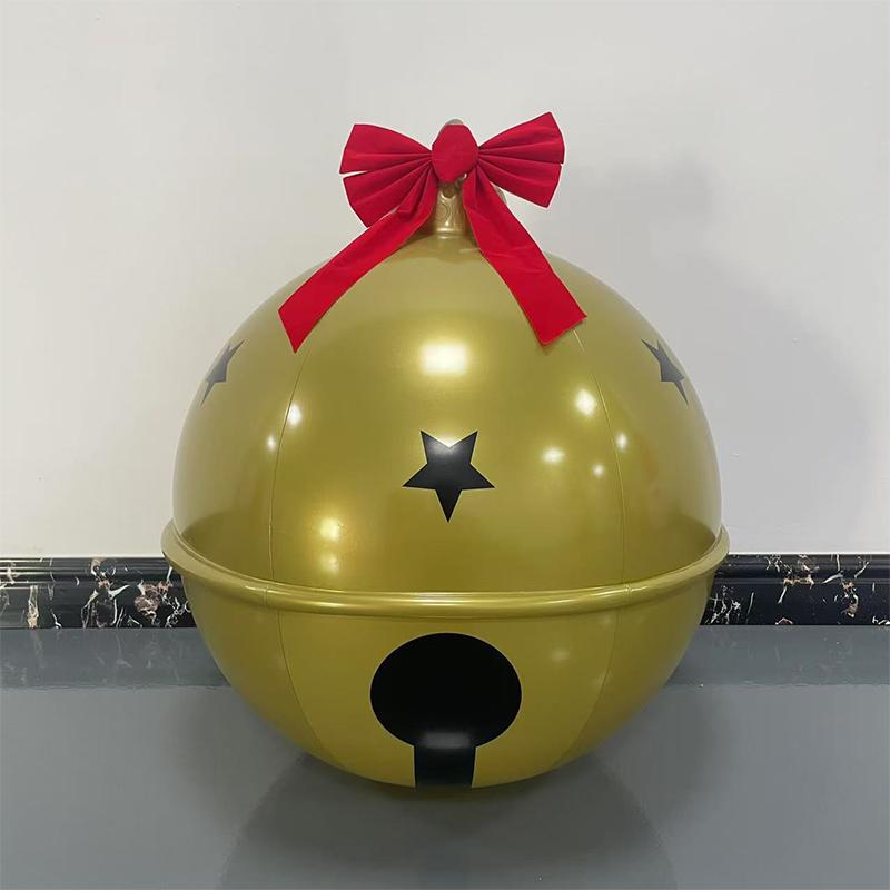 Inflatable Balls Large Christmas Ornament Inflatable Ball For Holiday Decor Weatherproof Outdoor Feature Festive Lawn Decoration