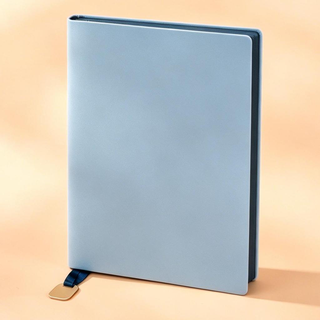 Luxury Sheep Suede Business Notebook with Customizable Logo and Imitation Leather Cover
