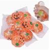 Halloween Kürbis Malzose Stressball Quetschspielzeug Weicher Stressball Langsam Rückfedernd Fidget Spielzeug Stressabbau Lustiges Geschenk für Erwachsene