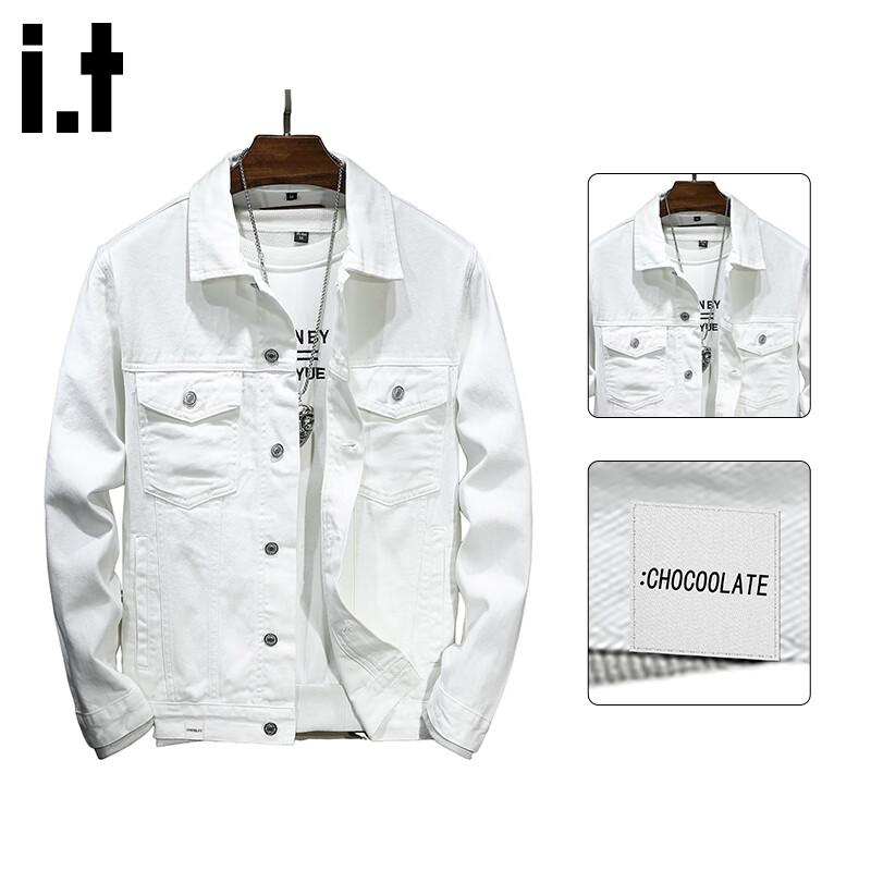 

:CHOCOOLATEit Men s American Retro Denim Jacket 2XL