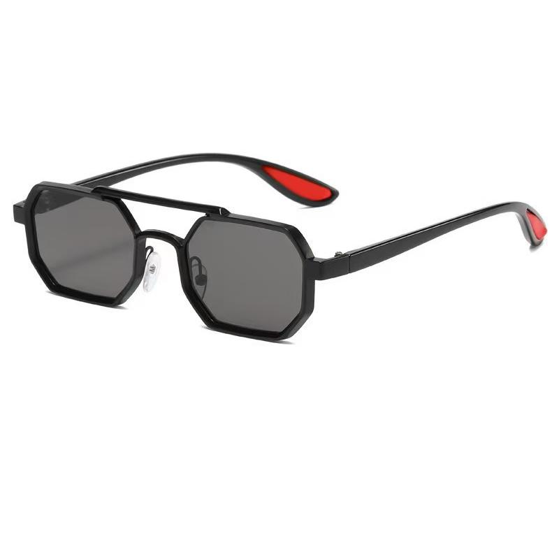 

Steampunk Double Beam Square Sunglasses For Men Women Brand Design Fashion Trend Hip Hop Punk Sun Glasses Unisex Eyewear 2026 No Box чорний