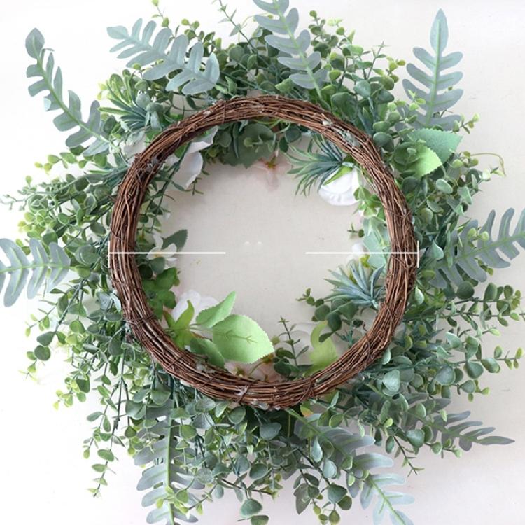 Blumenkranz,Künstlicher Rosenkranz Frühlingskranz Valentinstagskranz Geschenke