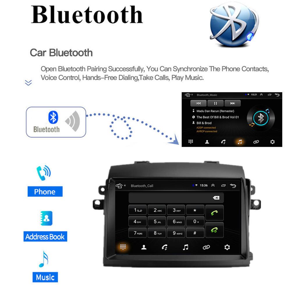 Portable Carplay Screen For Toyota Sienna 2003-2010