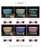 Exquisite Crystalline Glaze Ceramic Tea Cup Set - Gongfu Style for Elegant Tea Tasting