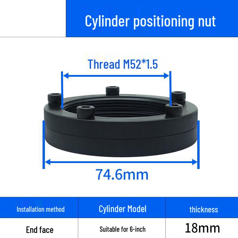 

Jundingying M52x1.5 Face Locking Cylinder Limit Nut