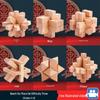 Kongming & Luban Interlocking Puzzle Set: Educational Toys for 7+ Year Olds, Enhancing Intelligence and Relaxation with Nine Building Blocks.