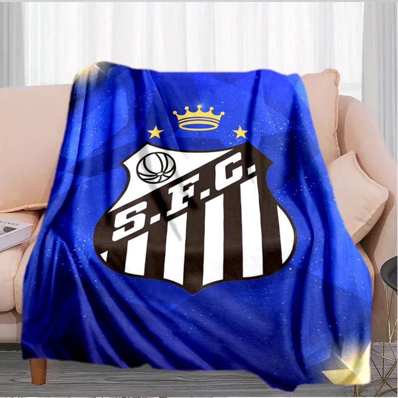 Fc Crest Design Printed Throws Blanket Soft Flannel Blankets for Couch Bed Gifts for Men Women Picnic Blanket Christmas Gifts