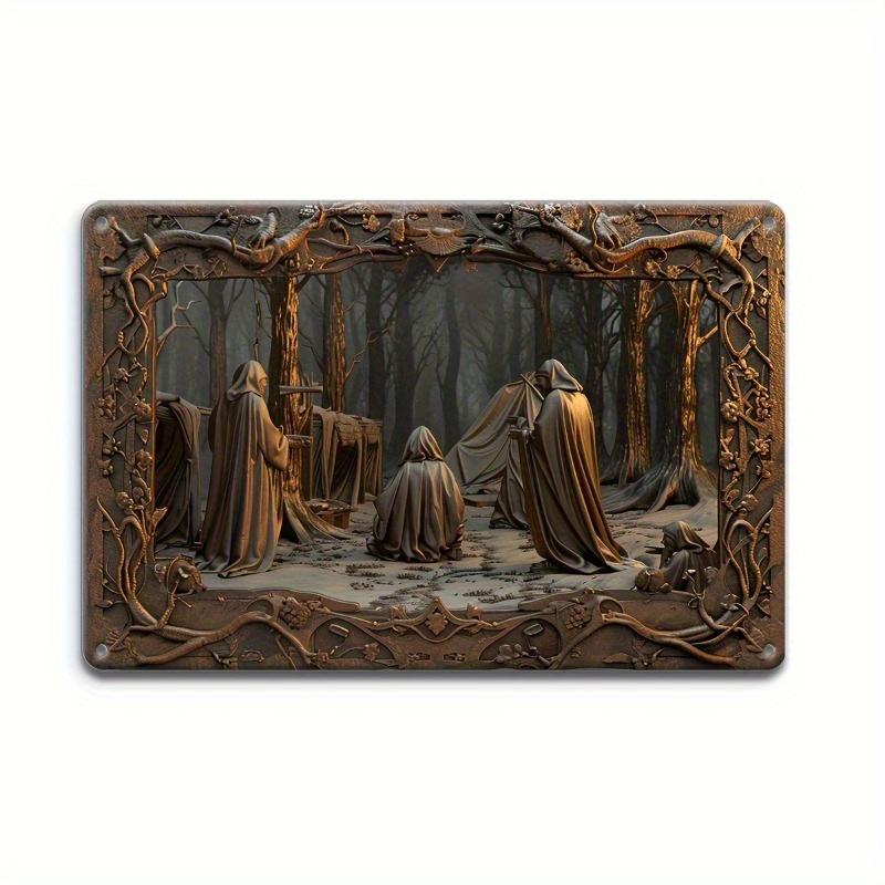 

2d Flat 30*20cm, Vintage Wooden Sign, Retro Religious Sign, Fascinating Vintage Quote Poster, Decorative Wall, for Home, Kitchen, Garden, Bedroom, Bar 30*20cm