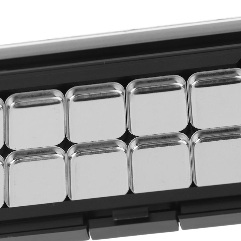 Leere magnetische Kosmetikpalette 1/2/3/4/6/7/12 Fächer Eisenplatte Lidschatten Rouge Lippenstift DIY Make-up Box