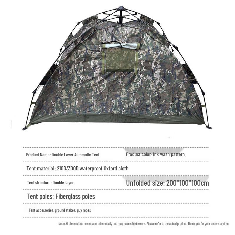 Hanxin Camouflage Pop-Up Tent