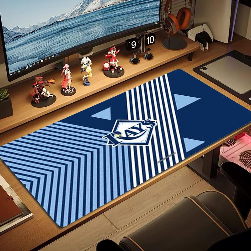 Tampa Bay Rays Color Mouse Pad Large Gaming Table Cushion Non-slip Laptop Tablet Big Mousepad XXL Mat Mini PC Playmat With Lock edge