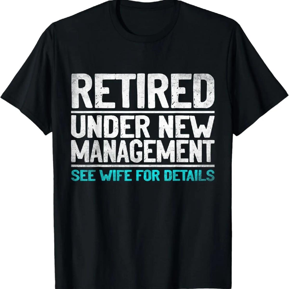 

Funny Retirement Dad Husband Retiring Party Humor T-Shirt XXL чорний