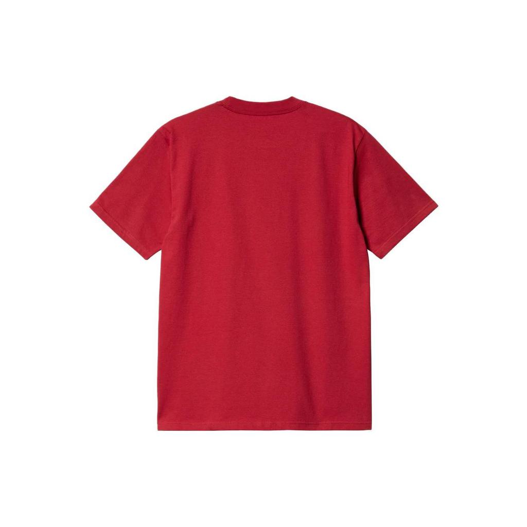 Carhartt WIP T-Shirts Men's Red Crew Neck Moderate I032037-1CV-XX