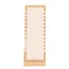 Bamboo Necklace Display Stand Professional Beige Home Jewelry Store Necklace Bracelet Holder Organizer