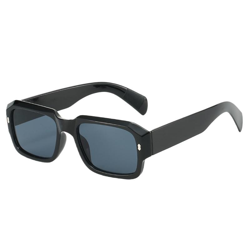 New Fashion Arrow Sunglasses for Men Women UV400 Protection Square Sun Glasses Casual Trendy Eyewear