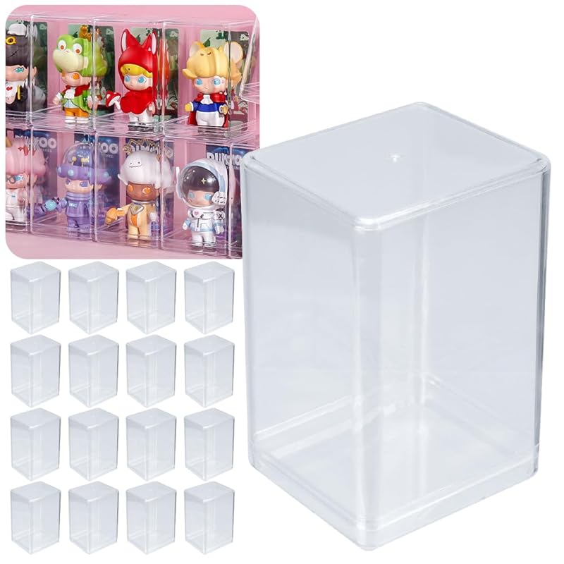 

Generic figure case, set of 12, individual display box, transparent, scratch resistant, stain resistant, waterproof, stacking