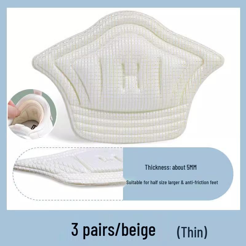 Heel Grips: Anti-Slip & Anti-Blister Pads for Reducing Shoe Size by One and Preventing Friction In High Heels