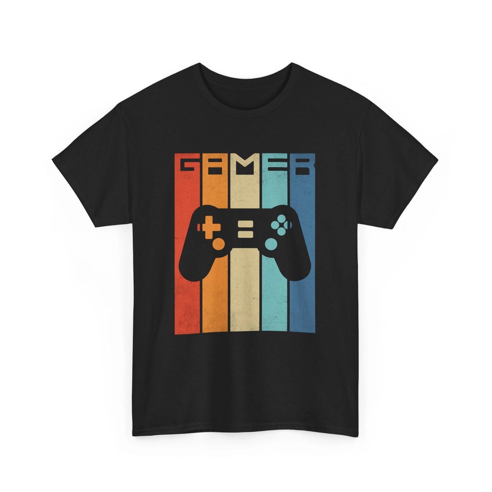 

Pixel Gamer T-Shirt | 8-bit Video Game Tee | Fun Retro Graphic Shirt L