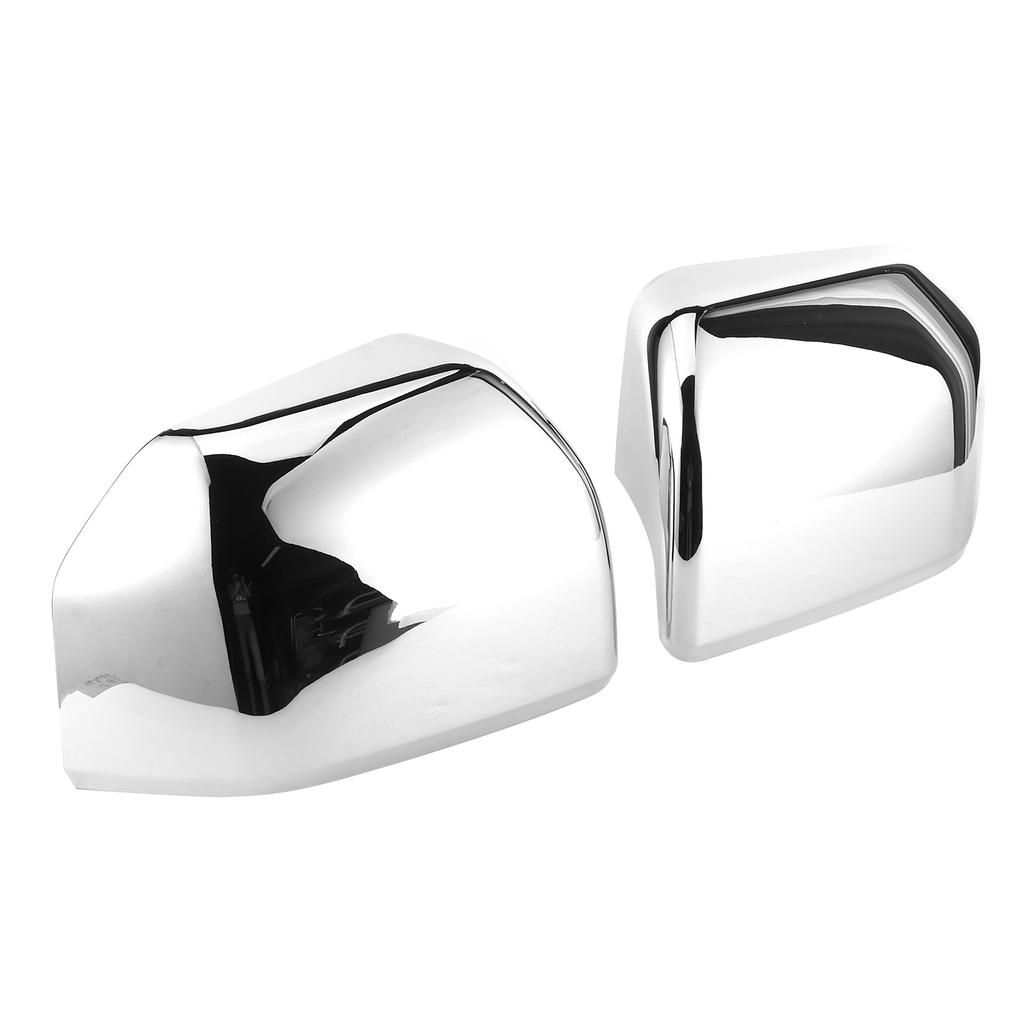 Rearview Wing Mirror Cover Trim Frame Decorative Bezel Fit for Ford F150 2015‑2020Plating Color