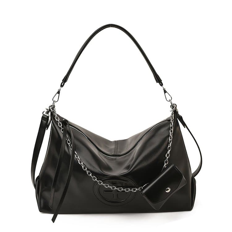 Retro women's bag large capacity single shoulder oblique span tote bag